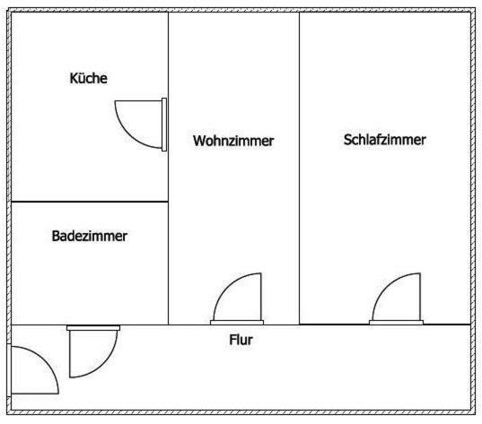 Gaestewohnung Weisswasser City Eksteriør bilde